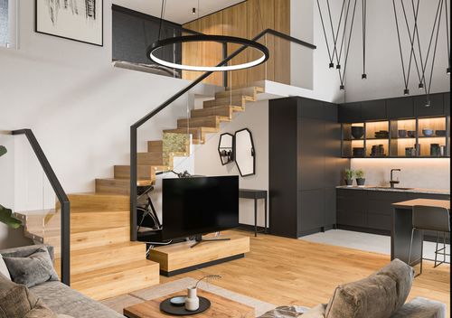 Funkcjonalność i maksymalne wykorzystanie przestrzeni w mieszkaniu z antresolą